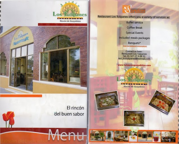 Restaurant Los Tulipanes in Rincon de Guayabitos, Nayarit, Mexico inside