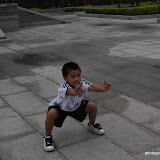travis in horse stance