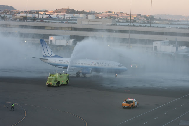 a jet plane on the runway