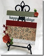 mimi-Happy Holidays Sign
