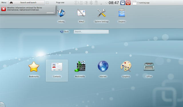 Kubuntu Netbook 10.10