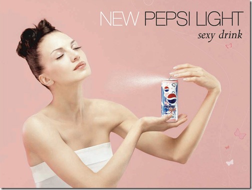 Pepsi sexy drink