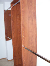 Easy Track is a space-management system like Californa Closets