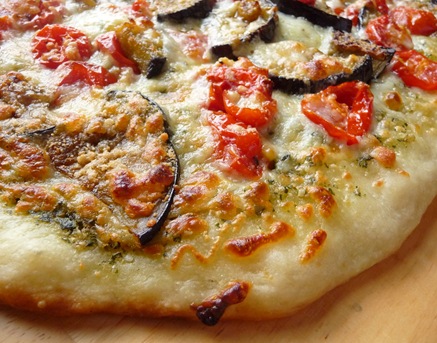 eggplant tomato pizza 2