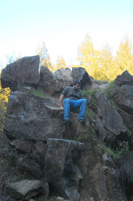 Cougars lurk like this everywhere, Sean says.