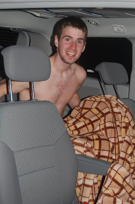 Forward scout gets naked wherever he goes.