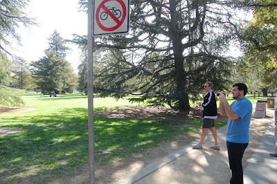 Scouts find "Church Without Walls" meeting place at Davis (like OSU Oval).