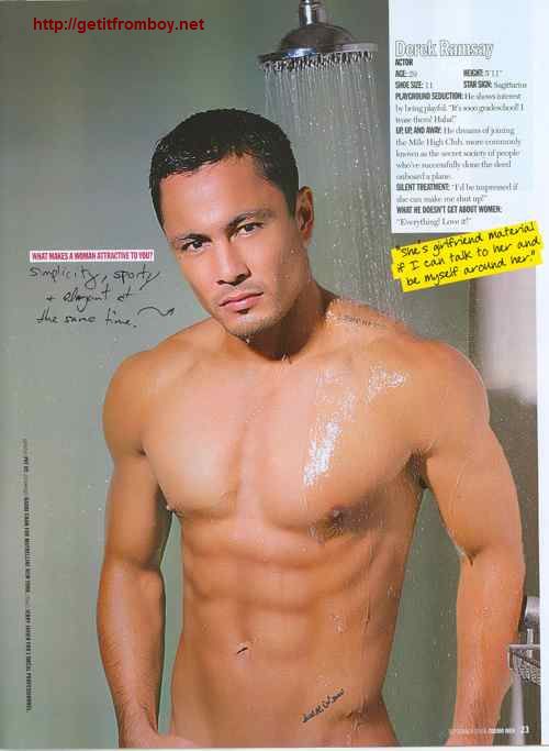 Derek Ramsay shirtless