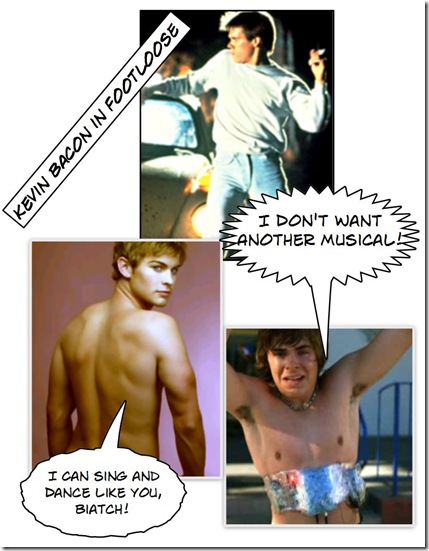 Chace Crawford Zac Efron Kevin Bacon Chace Crawford Zac Efron Kevin Bacon