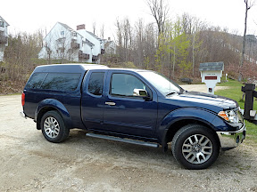 Truck with the cap
