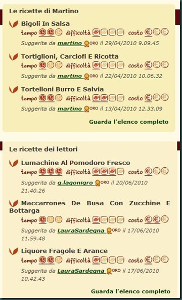 il giornale del cibo 1