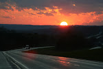 NY Highway 86 after a rain