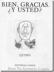Quino 1976 - Bien, gracias. Y Usted Quino 1976 - Bien, gracias. Y Usted