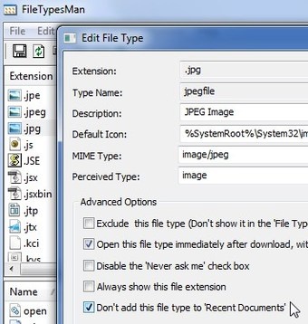 Hide Specific File Types from Windows Recent Documents Hide Specific File Types from Windows Recent Documents