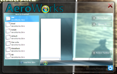 Reskin your Windows 7 Taskbar with AeroWorks Reskin your Windows 7 Taskbar with AeroWorks