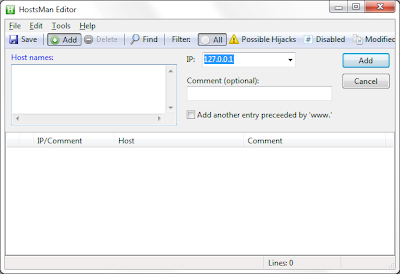 Edit Hosts File Using HostsMan To Block Unwanted Websites Edit Hosts File Using HostsMan To Block Unwanted Websites