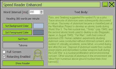 Improve Your Reading Speed With Speed Reader Improve Your Reading Speed With Speed Reader