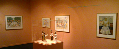 Mexican Museum exhibit at the Palo Alto Art Center