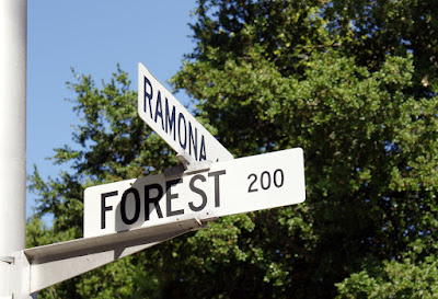 corner of Ramona and Forest in Palo Alto CA corner of Ramona and Forest in Palo Alto, CA