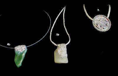 Sherry Cordova Jewelry at the Menlo Park Library, June 2009