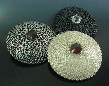 Modern Frills Trio by Sherry Cordova, Private Collection of Sherry Cordova Modern Frills Trio by Sherry Cordova, Private Collection of Sherry Cordova