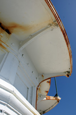 Closeup of Point Reyes Lighthouse