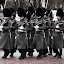 Guards marching to Buckingham Palace