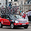 Radioshack car loaded up with bikes