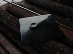 Its not only rods of ebonite - this polished sheet of black hard rubber can be used to produce flat product like guitar picks.