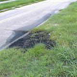 Possible environmental concerns noted during a Phase I EA - Stained soils/water
