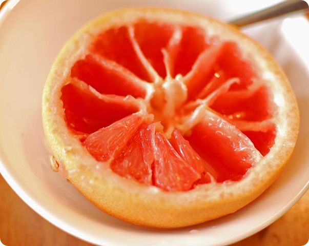 grapefruit half