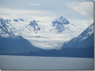 Glacier view from Skyline Drive above Homer, AK