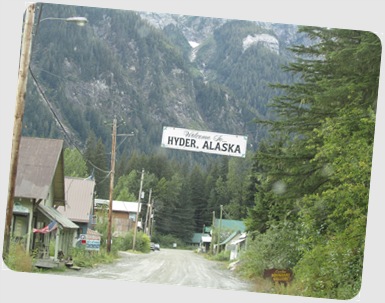 Hyder, Alaska, was a silver-mining boomtown in 1917-18.  Mining is almost non-existent now.  Forestry and tourism mostly fuel the economy.