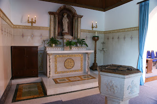 Side alter with original font