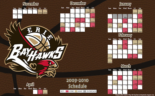 I thought I'd put out a desktop background highlighting the full BayHawks'
