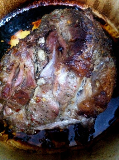 roasted pork shoulder