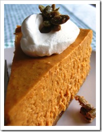 pumpkin cheesecake