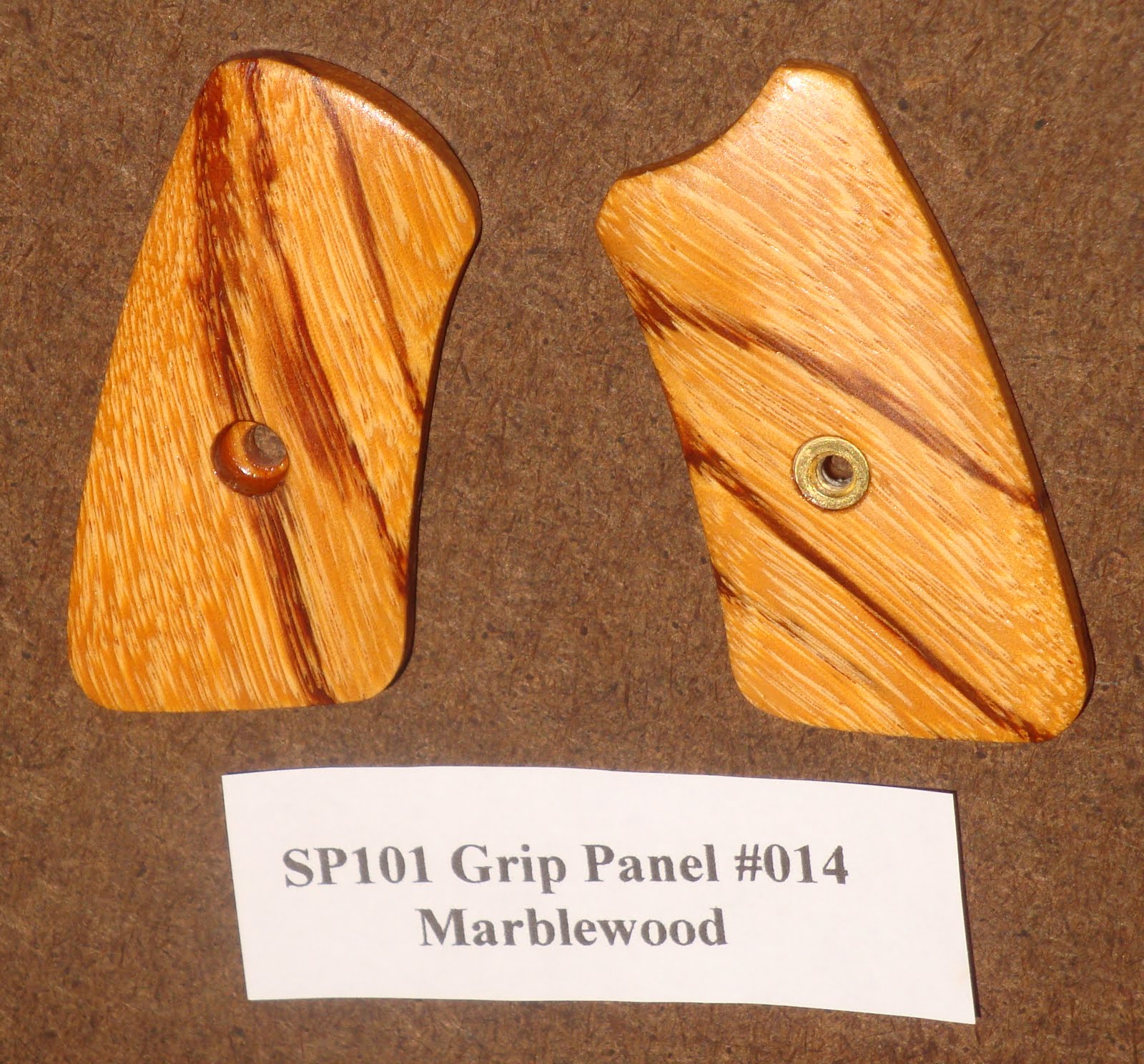 Tim's Marblewood Grip Panels for Ruger SP101 014