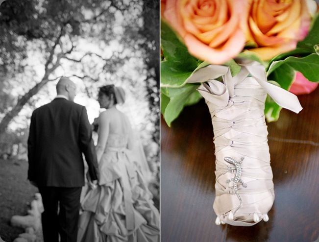 Suzi Q Varin photographed this elegant outdoor wedding at historic mansion in Pasadena, California