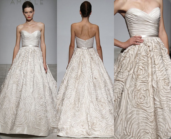 dahlia amsale blue label collection