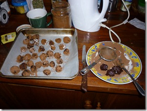 47 chocolate truffles