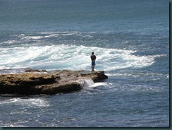 Fiskestund vid Bondi