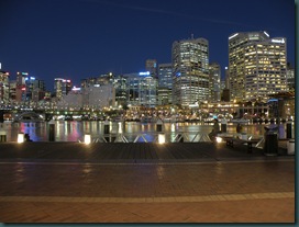 Natt över Darling Harbour
