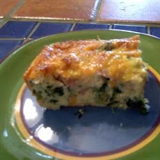 Green Eggs and Ham Quiche