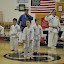 Standing at attention
