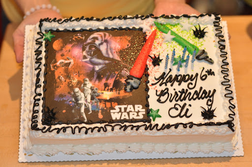 The 6th birthday cake