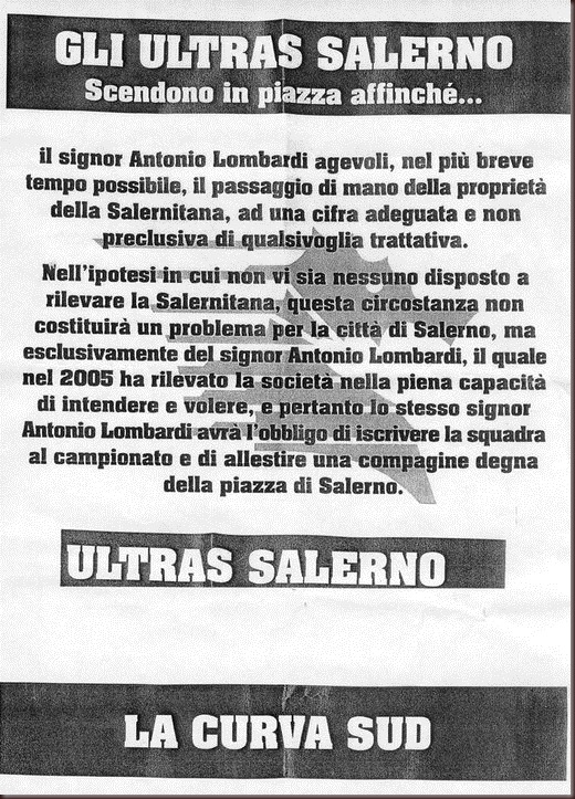 ultras salerno ultras salerno
