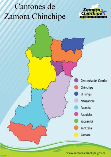 Cantones de Zamora Chinchipe