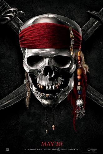 ภาพโปสเตอร์อย่างเป็นทางการของ Pirates of the Caribbean: On Stranger Tides ภาพโปสเตอร์อย่างเป็นทางการของ Pirates of the Caribbean: On Stranger Tides