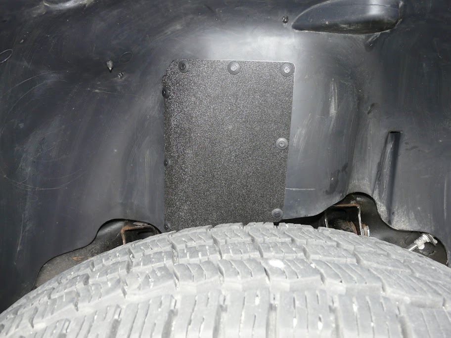 Fuel Filter Door Fender Liner LMM Install Pics Diesel Place